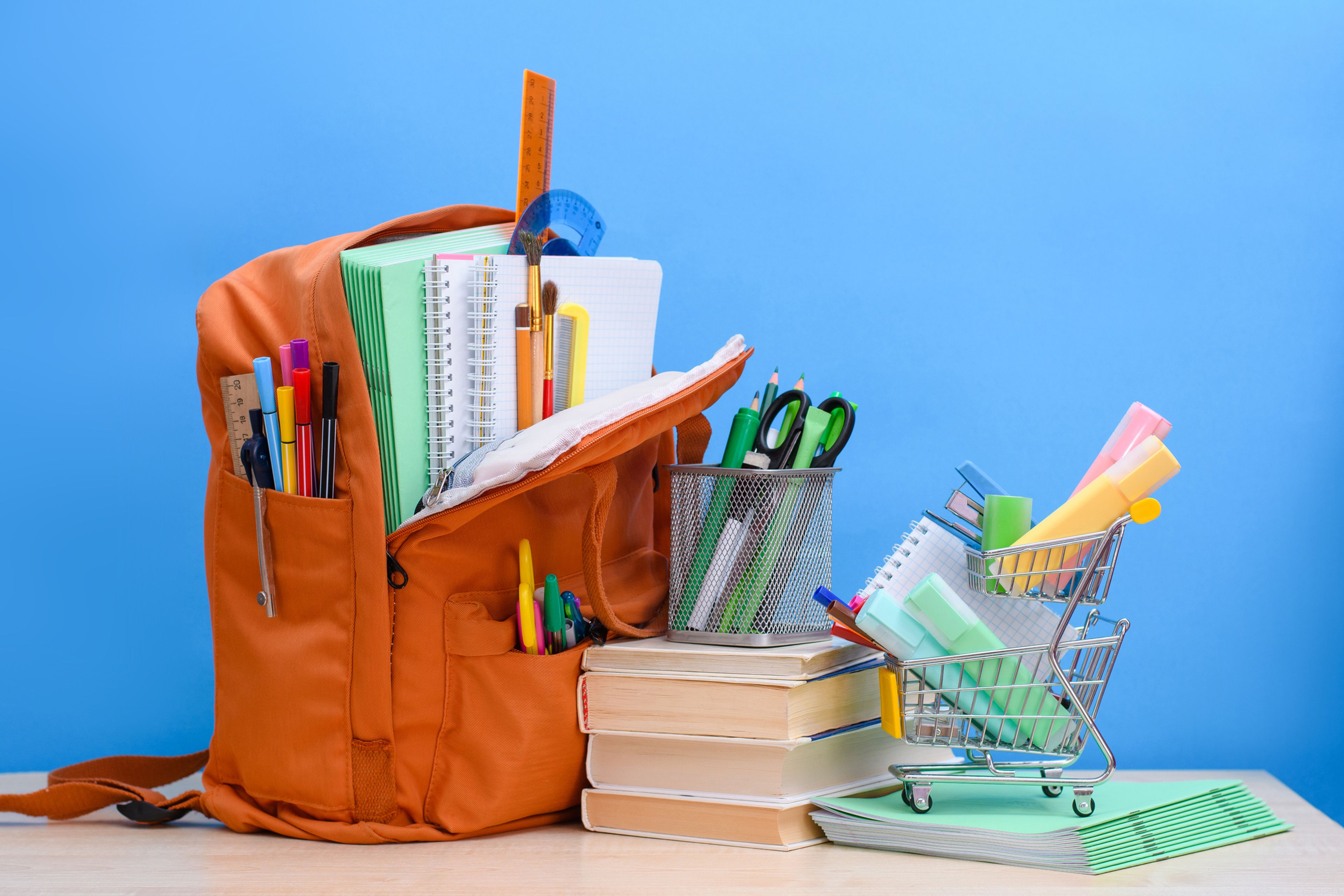 material escolar para la vuelta al cole