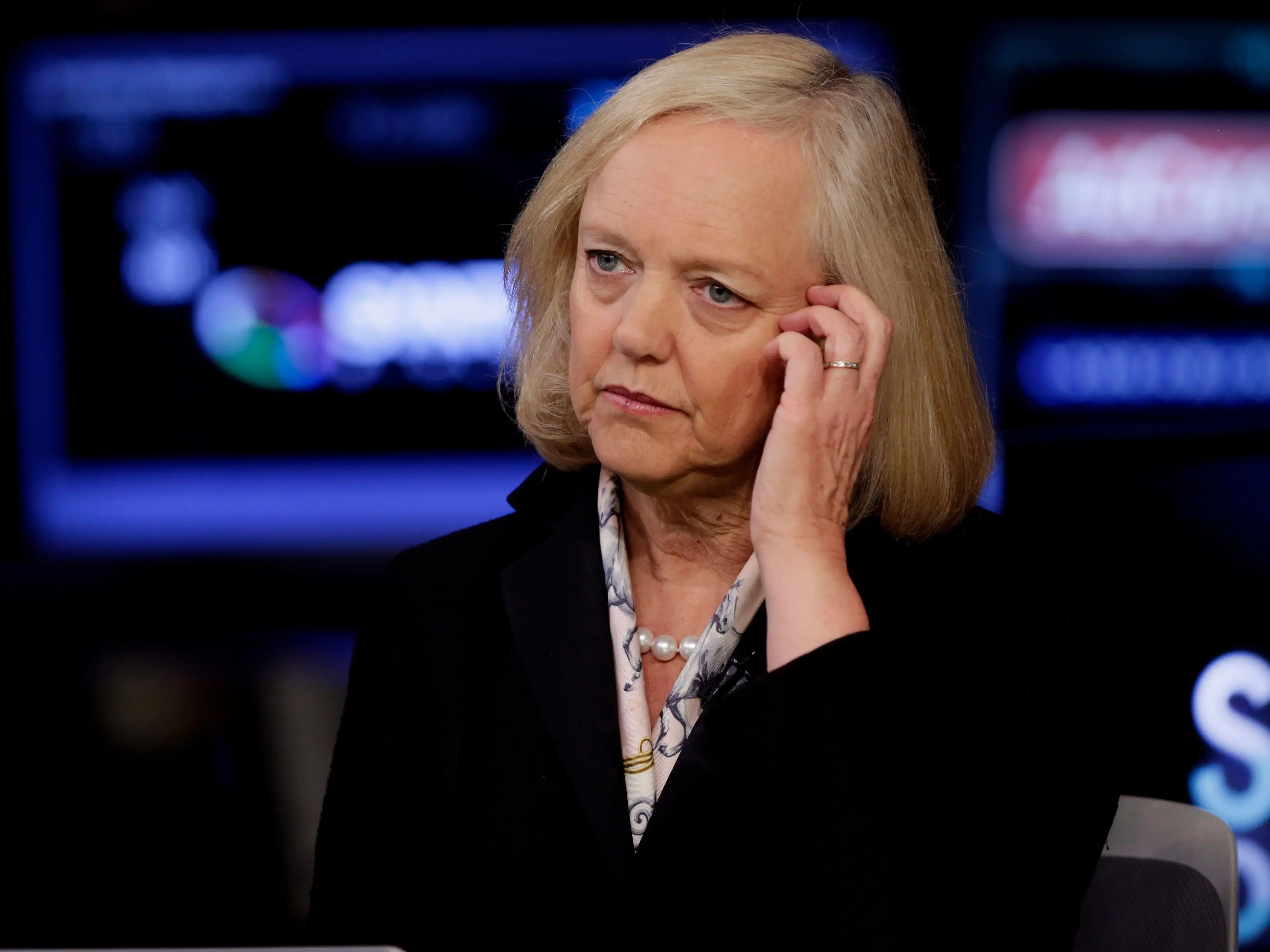 Meg Whitman, la ex-CEO de Hewlett-Packard.