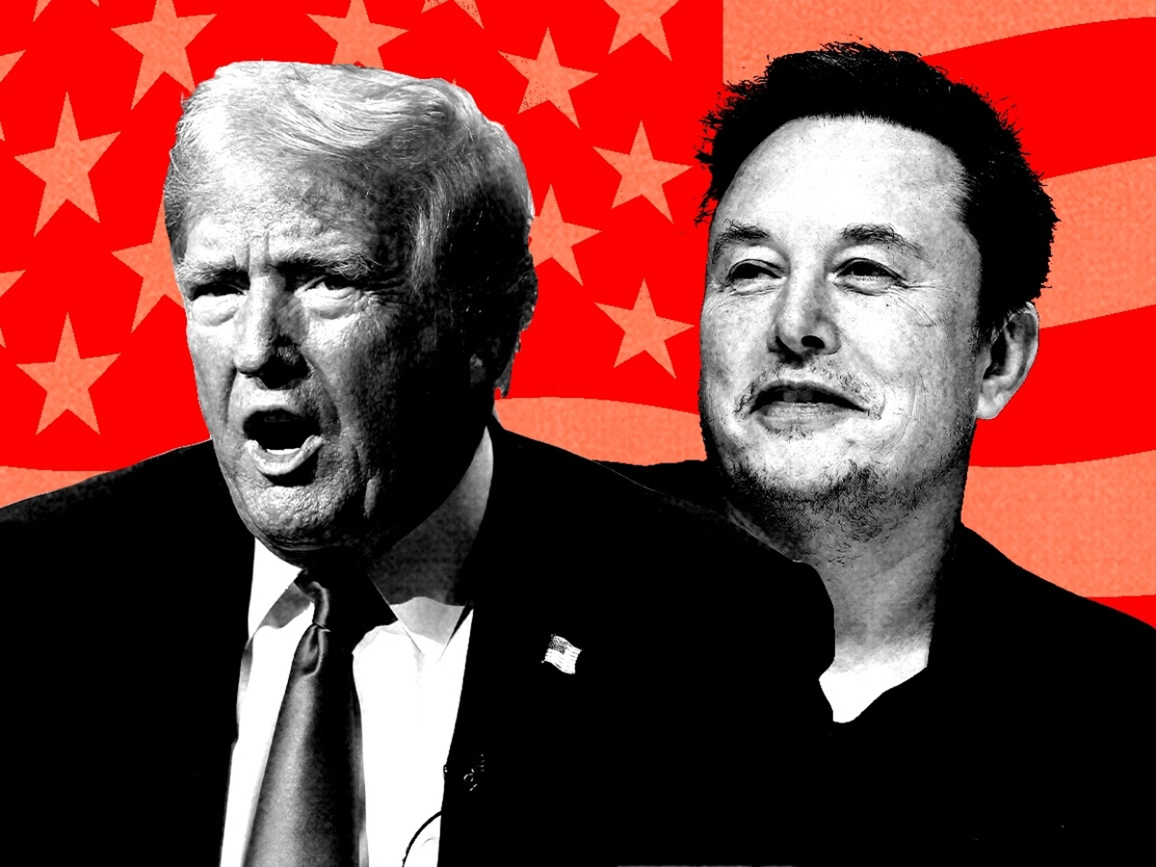 Trump y Musk