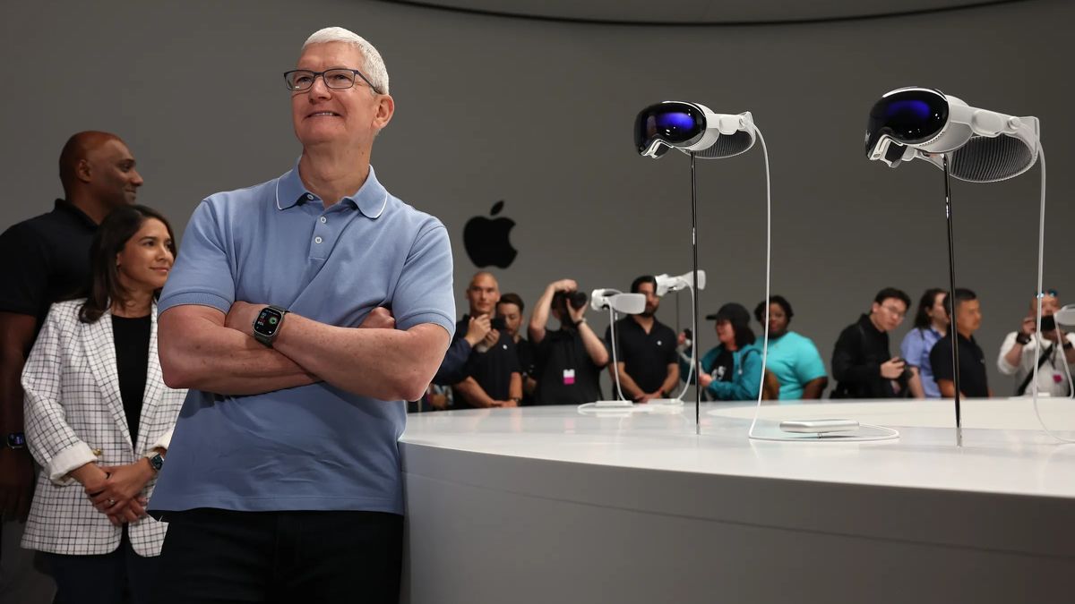 Las Vision Pro Apple se están convirtiendo en un producto bastante solitario