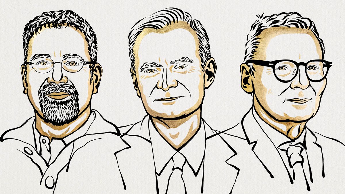 Acemoglu, Johnson y Robinson ganan el Nobel de Economía por sus estudios sobre las instituciones y la prosperidad