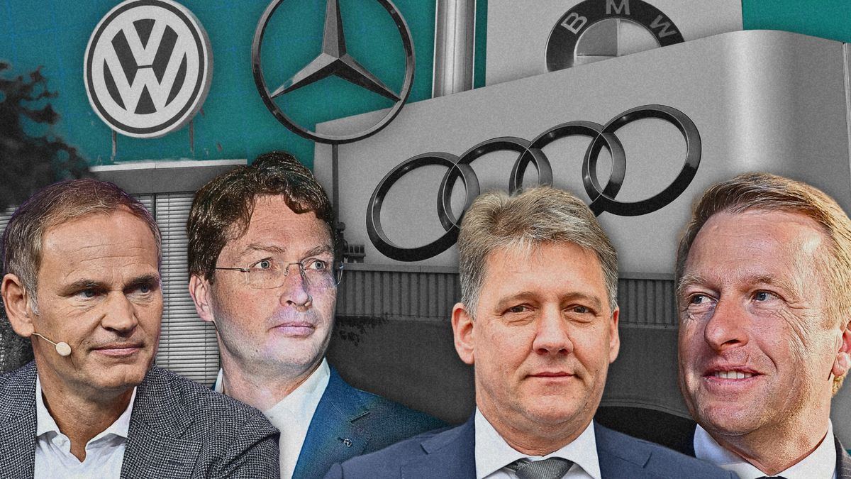 3 sorprendentes similitudes entre los líderes de Volkswagen, Mercedes, BMW y Audi