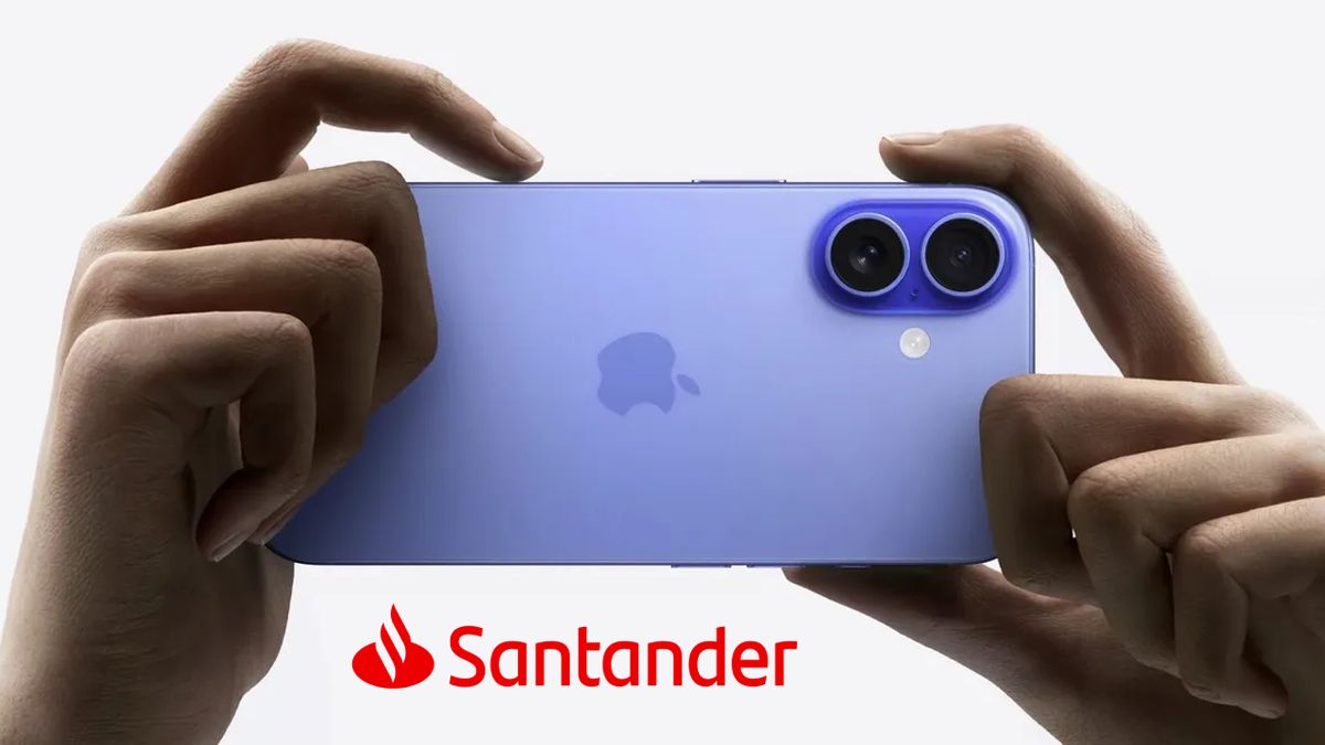 Banco Santander te regala un iPhone 16, si cumples estos requisitos