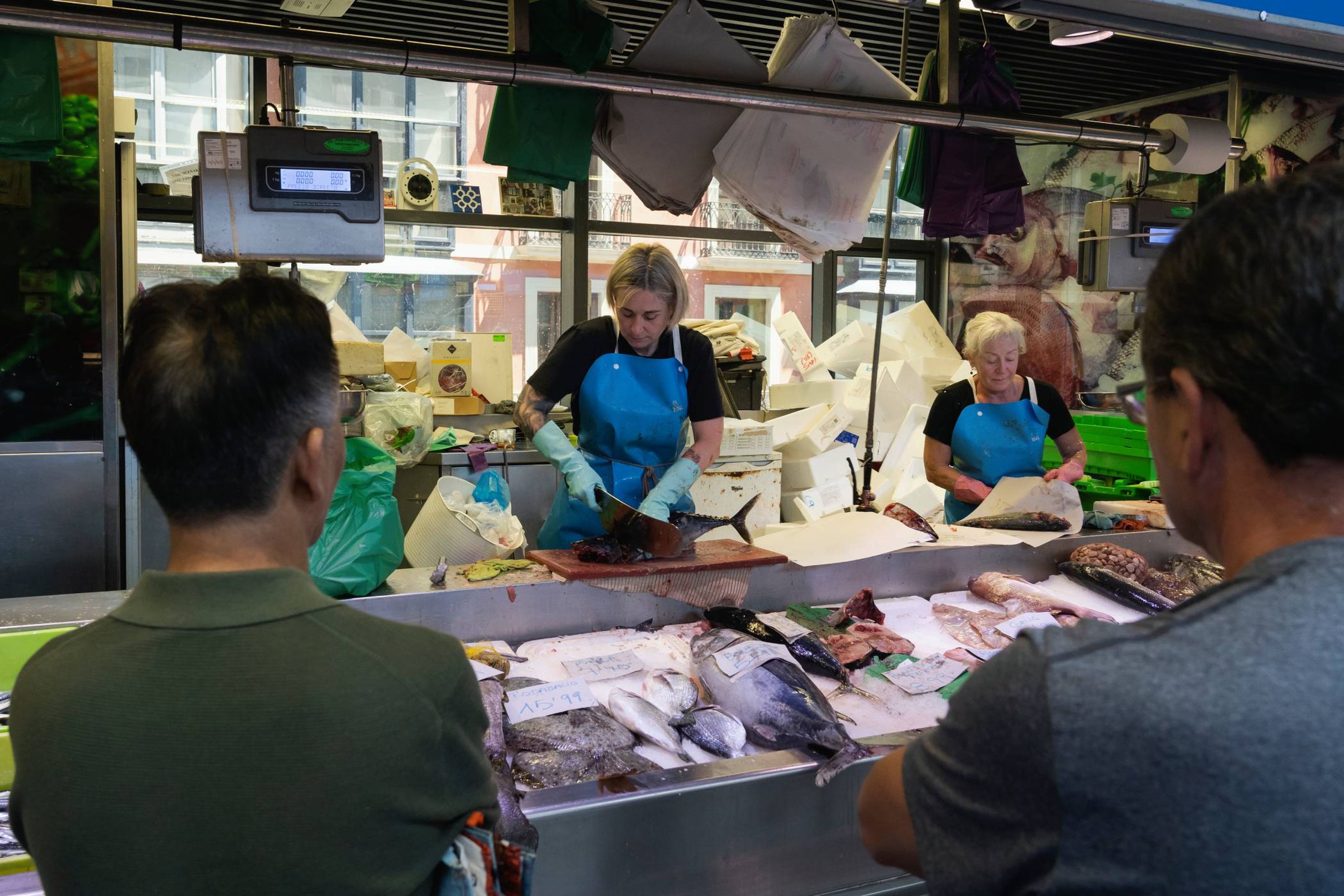 Imagen de un mercado.