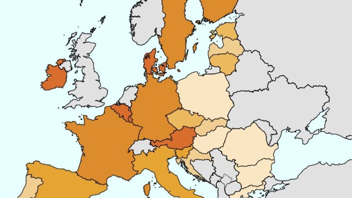 Los españoles ganan casi 5.300 euros menos que la media de la UE: los países con los sueldos anuales más altos y bajos