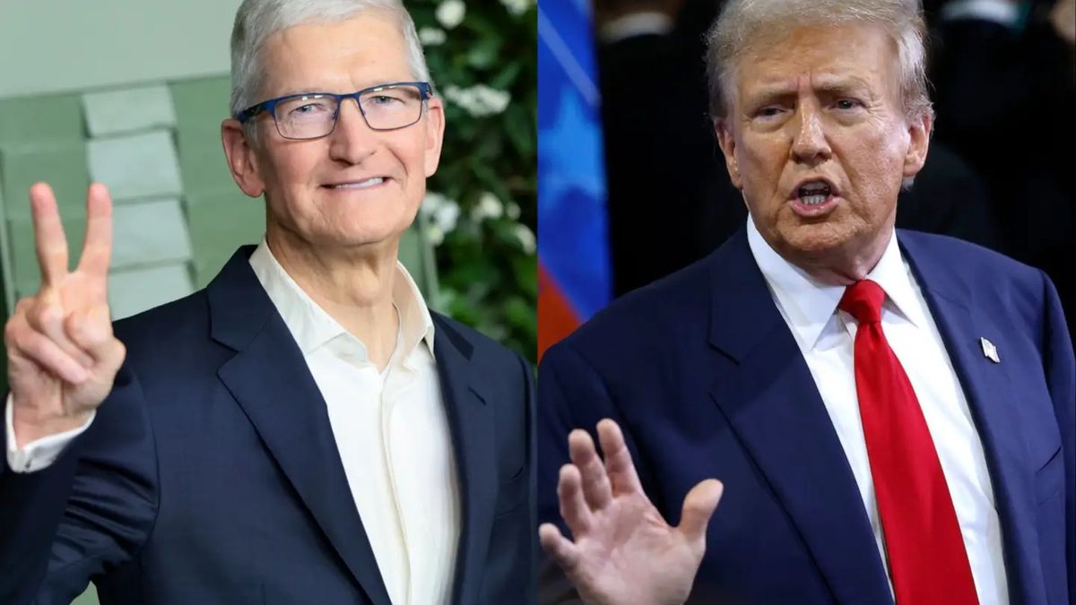 Donald Trump, un eterno dolor de cabeza para Tim Cook y Apple