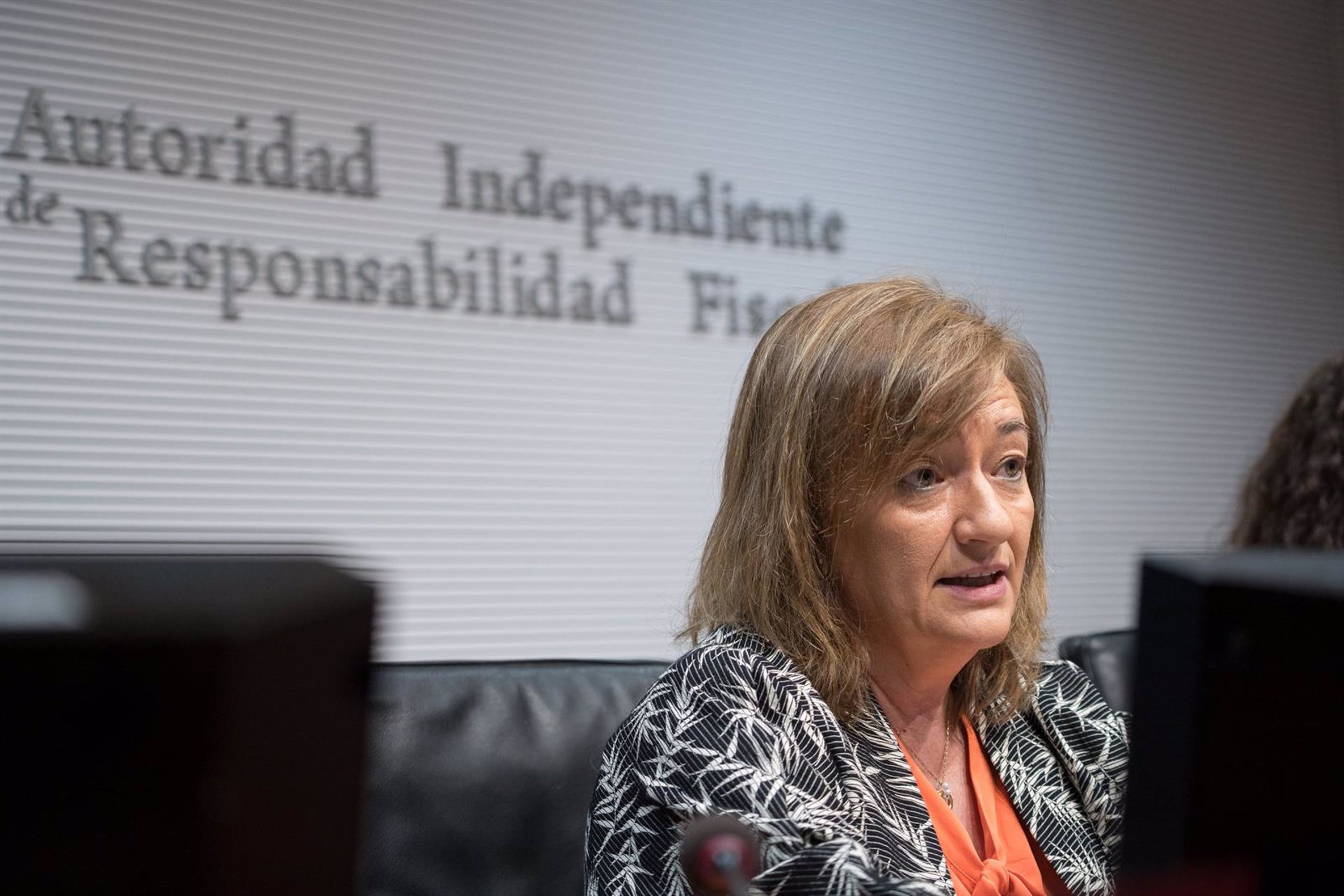 La presidenta de la AIReF, Cristina Herrero.