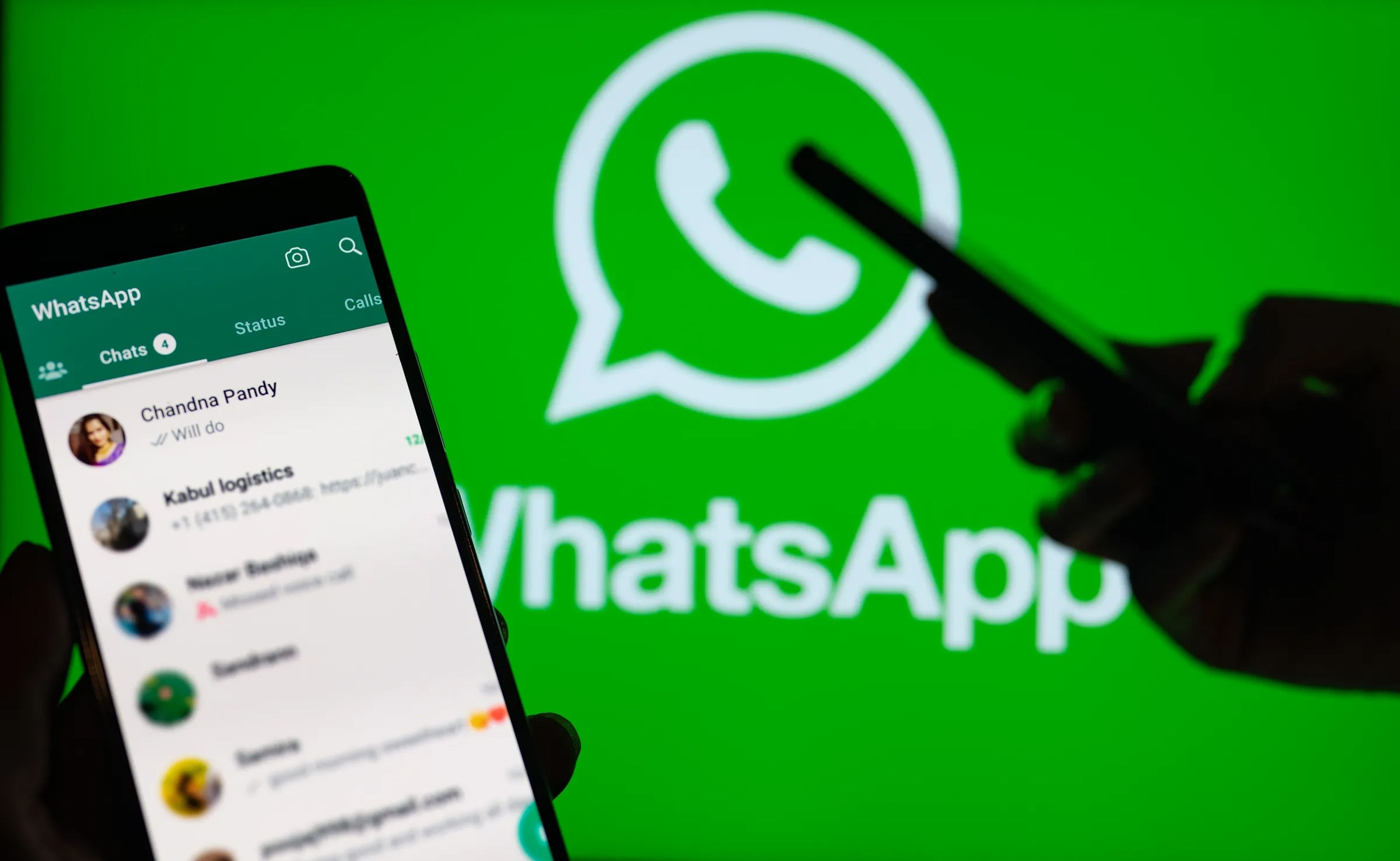 Una imagen de la aplicación móvil WhatsApp.