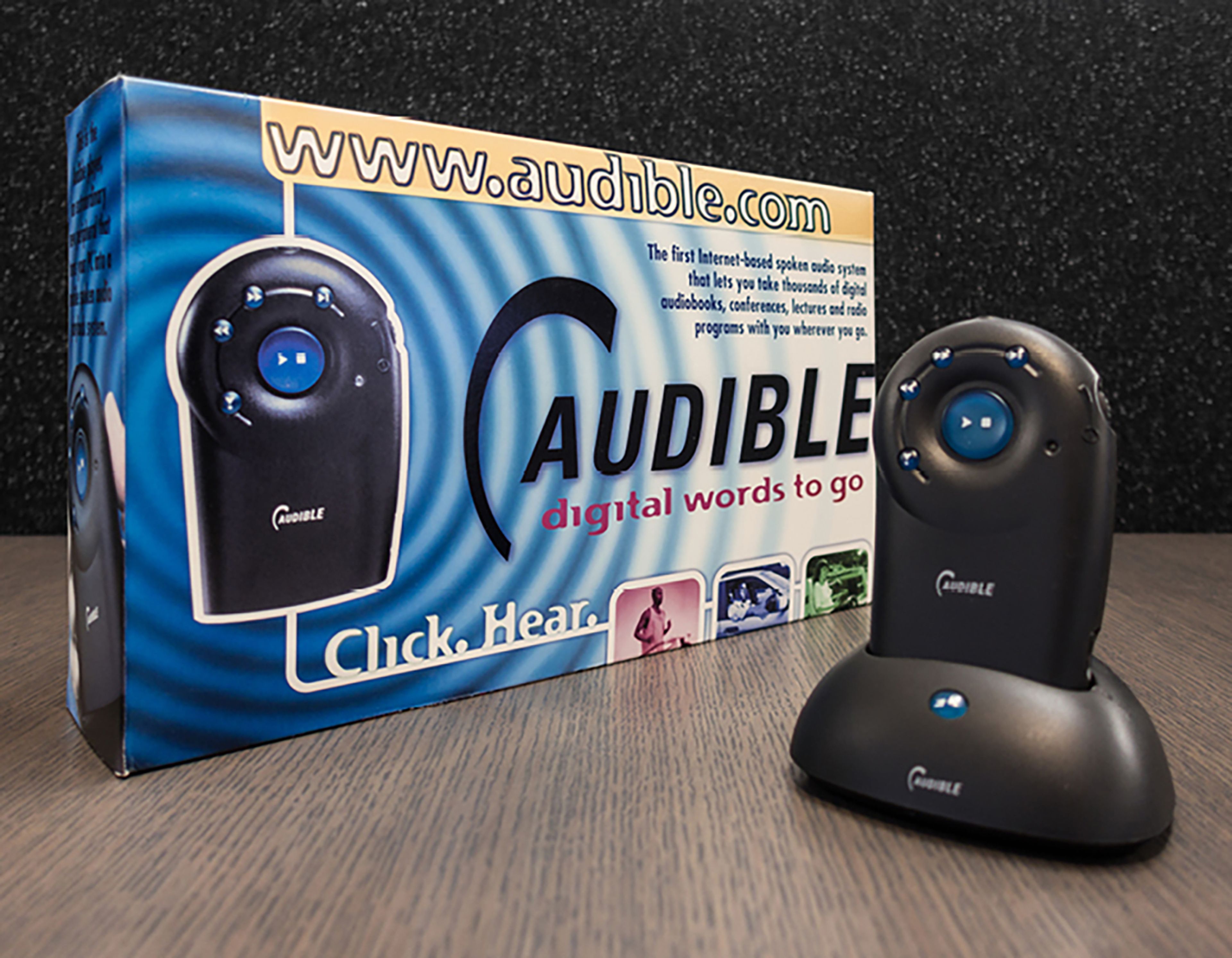 El dispositivo Audible MobilePlayer.