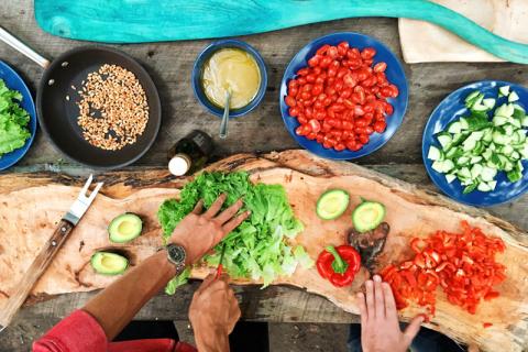 Dieta más ecológica verduras