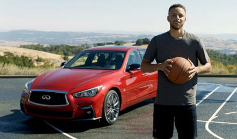 Stephen Curry es el nuevo embajador de Infiniti