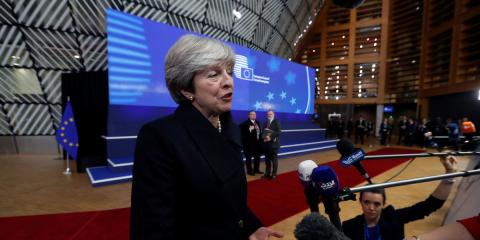 Theresa May Theresa May en una cumbre de la Unión Europea