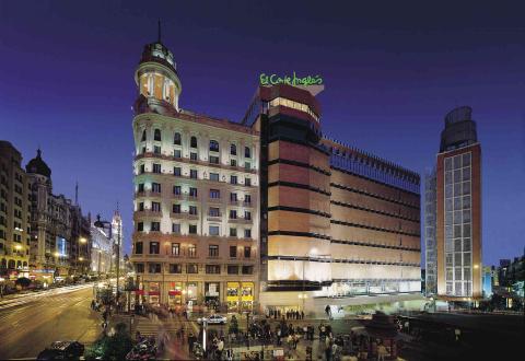 Tienda de El Corte Inglés en la Plaza de Callao de Madrid.