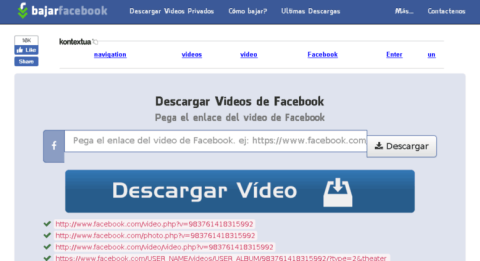 Bajar Facebook