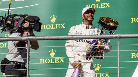 Victoria Lewis Hamilton F1