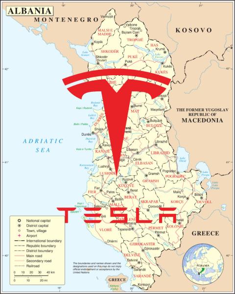 Albania Tesla