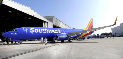 Un Boeing 737 de Southwest.