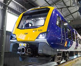 Uno de los trenes de Construcciones y Auxiliar de ferrocarriles Uno de los trenes de Construcciones y Auxiliar de ferrocarriles