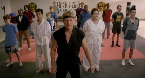 "Cobra Kai" a YouTube Original.