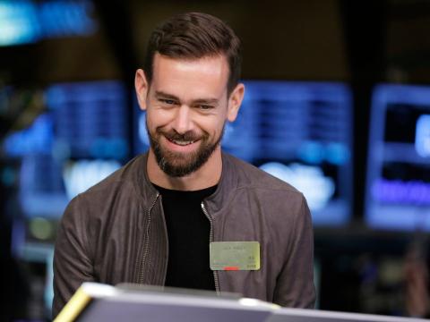 Jack Dorsey, fundador y CEO de Twitter y Square.