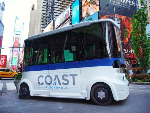 Coast Autonomous makes self-driving software for low-speed vehicles. Coast Autonomous makes self-driving software for low-speed vehicles.