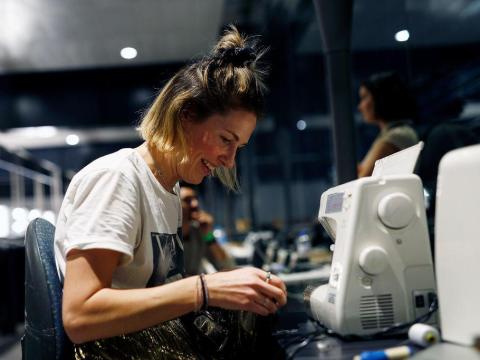 "The fashion industry is not glamorous," a fashion designer wrote in a blog post for The Business of Fashion. "I know everyone would love to believe that we work in fabulous buildings with fabulous interiors and dress up every day