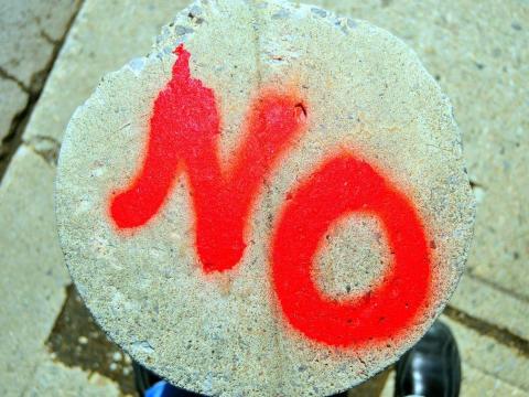 'Learn to say no with confidence.'