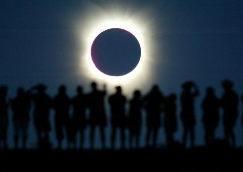 Un eclipse total solar