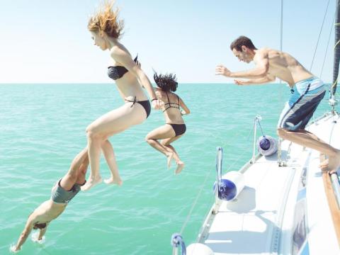 Who wouldn't want to work on a luxury yacht? You get paid to travel around the world and live rent-free on an opulent seafaring vessel. And just think of the parties.