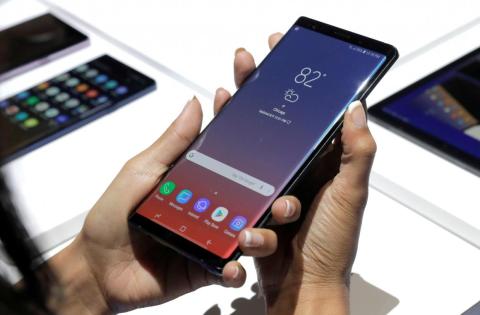2. The Galaxy Note 9 has a bigger battery capacity than the Galaxy S9 and S9 Plus.
