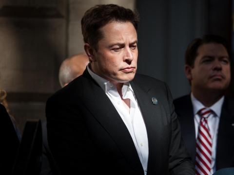 Tesla CEO Elon Musk.
