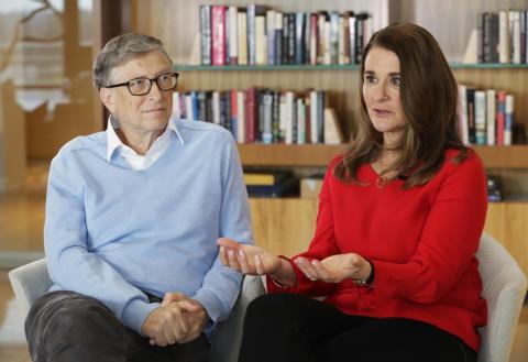 Bill y Melinda Gates