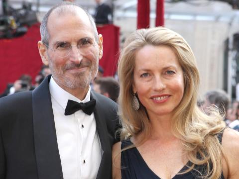 Even though Apple is the highest-valued company on the planet, there's only one known Apple-related billionaire: Laurene Powell Jobs, who is Apple cofounder Steve Jobs' widow.