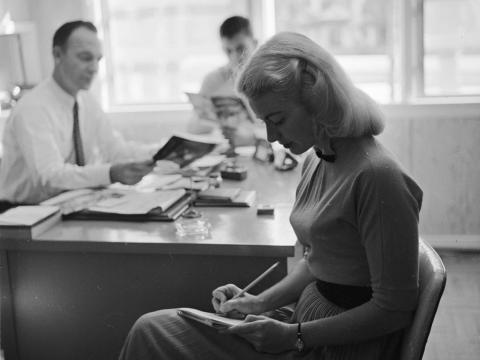 As far as workplace fashion is concerned, that means that nowadays, many employers are thrilled as long as you're getting your work done. They care a little less about what you're wearing while completing said work.