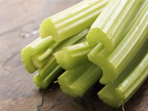 Fresh vegetables turn yellow when they're going bad.