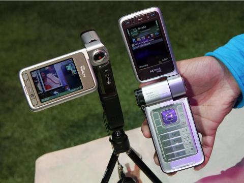 Así se veían los teléfonos Nokia en ese momento.