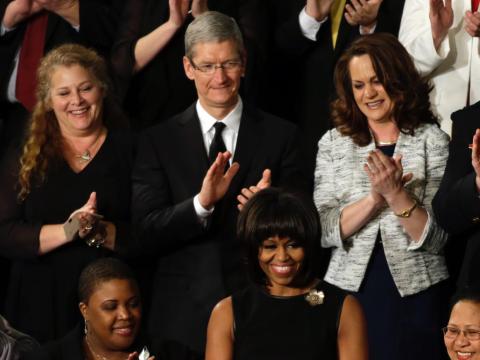 But we do know that Cook likes to spend money on political causes. He's thrown fundraisers for politicians like Barack Obama and Hillary Clinton.