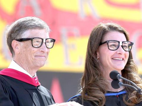 Gates hates to shop for himself, but did admit that he likes to 