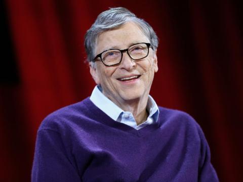 Bill Gates, fundador de Microsoft.