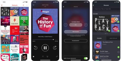 There are many different podcast apps, including one that comes with the iPhone, but some staffers swear by Pocket Casts ...