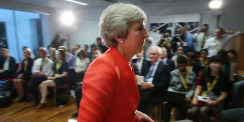 Theresa May's leadership is in crisis after being humiliated by EU leaders Theresa May's leadership is in crisis after being humiliated by EU leaders