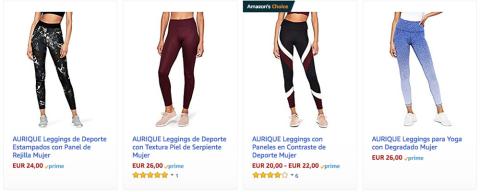 Aurique, ropa deportiva