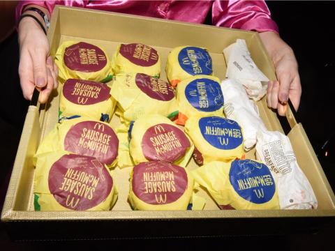 Buffett eats the same thing every morning for breakfast — McDonald's. He spends no more than $3.17 on his order.