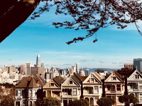 Then she travels to Palo Alto. Edwards has two work locations — her office is in San Francisco, but she works with many venture-capital firms in Palo Alto. She takes the Caltrain between the two.