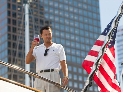 We'd all love to have a toast with Leonardo DiCaprio on a yacht. We'd all love to have a toast with Leonardo DiCaprio on a yacht.