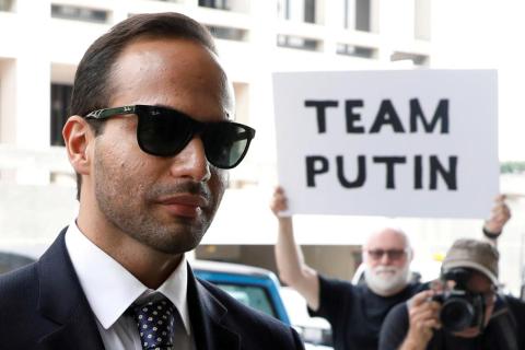 Former Trump campaign aide George Papadopoulos.