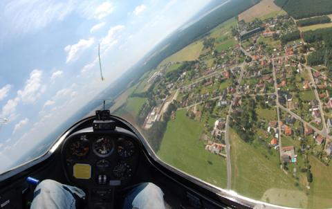 Sobrevolando Inglaterra