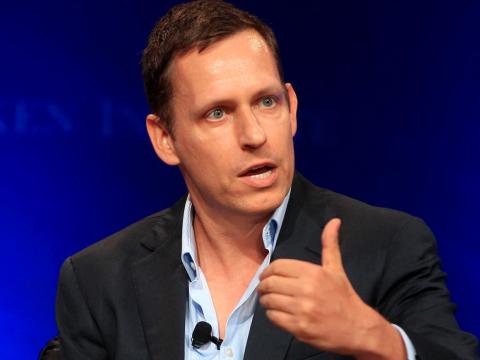 Peter Thiel, socio de Founders Fund.