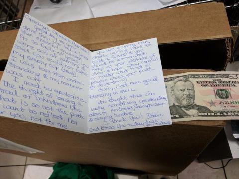 She felt bad for "leaving a trail of unkindness."