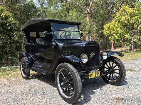 Un Ford Model T de 1925.